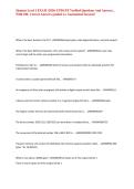 Siemens Level 1 EXAM &lpar;2026&rpar; UPDATE Verified Questions And Answers &lowbar; With 100- Correct Answers graded A&plus; Guaranteed Success&excl;&excl;&NewLine;