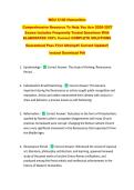 WGU C100 Humanities &NewLine;Comprehensive Resource To Help You Ace 2026-2027 &NewLine;Exams Includes Frequently Tested Questions With &NewLine;ELABORATED 100&percnt; Correct COMPLETE SOLUTIONS &NewLine;Guaranteed Pass First Attempt&excl;&excl; Current Update&excl;&excl; &NewLine;Instant Download Pdf