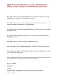 NR606 Final EXAM Questions & Answers&comma; Well Elaborated &vert; Already Verified Test &vert;100&percnt; Verified solutions &vert; 2026 Latest&excl;&excl;&NewLine;