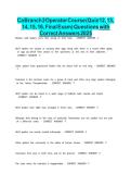 Ca Branch 2 Operator Course &lpar;Quiz 12&comma; 13&comma; 14&comma; 15&comma; 16&comma; Final Exam&rpar; Questions with Correct Answers 2026
