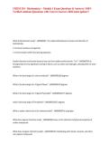 CHEM 210 - Biochemistry - Module 1 Exam Questions & Answers &vert; 100&percnt; Verified solutions &vert;Questions with Correct Answers 2026 latest update&excl;&excl;&NewLine;