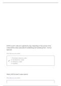 HCPCS LEVEL 11 QUESTIONS WITH CORRECT ANSWERS