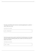 CHAPTER 30 HCPCS LEVEL II QUESTIONS WITH CORRECT ANSWERS