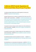 California DPR Pesticide Regulations & Professional Ethics Board Exam Prep Q&A&period;pdf&NewLine;&NewLine;California DPR Pesticide Regulations & Professional Ethics Board Exam Prep Q&A&period;pdf&NewLine;&NewLine;