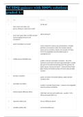 NCIDQ quizzes with 100&percnt; solutions graded A&plus;