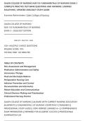 GALEN COLLEGE OF NURSING NUR 155 FUNDAMENTALS OF NURSING EXAM 3&NewLine;COMPLETE PRACTICE TEST BANK QUESTIONS AND ANSWERS &vert; VERIFIED&NewLine;SOLUTIONS &vert; UPDATED 2026&sol;2027 STUDY GUIDE