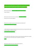 INTRODUCTION TO MATERNITY AND PEDIATRIC NURSING FINAL EXAM GUIDE WITH 100&percnt; CORRECT ANSWERS