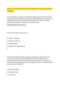 NR667- CEA FNP TESTBANK WITH 480 QUESTIONS AND 100&percnt; CORRECT ANSWERS