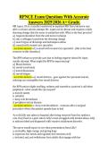 RPNCE Exam Questions With Accurate &NewLine;Answers 20252026 A&plus; Grade&period; 