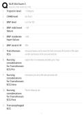 NUR 304 Exam 5 Practice Questions and Correct Answers &lpar;Verified Answers&rpar; New Update 2026&sol;27 &vert; Graded A&plus;