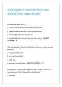 ANAT 380 queen-s university final exam questions with correct answers 