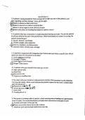 Fundamental of Nursing &lpar;NUR155&rpar;&colon; NUR 155 Exam 2 &lpar;ACTUAL TEST&rpar;&comma; funds exam 2 electrolytes&comma; nutrition&comma; and elimination &vert;Questions With Verified Solutions- Done on 5&sol;07&sol;2026 -Galen&period;&NewLine;