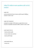 mktg 372 midterm exam questions with correct answers 