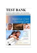 Maternal Child Nursing Care&comma; 7th Edition &ndash; Test Bank &ndash; Shannon E&period; Perry&comma; Marilyn J&period; Hockenberry&comma; Mary C&period; Cashion &ndash; Chapters 1-50 &ndash; Updated 2026&sol;2027 &ndash; Verified Answers 