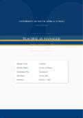 TAM2601 Assignment 2 2026 Due 30 June 2026 &vert;Teacher as manager&vert;