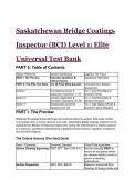 Saskatchewan BCI Level 1 Elite Exam Bank &vert; 20&plus; S-Tier QA&sol;QC Questions&comma; Answers & Analyses &vert; 2026&sol;2027 Update