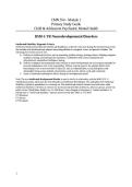 CMN 554 Module 1 Study Guide &vert; Questions and Answers &vert; 2026 Update &vert; 100&percnt; Correct - University of South Alabama&period;&NewLine;