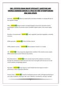 CBIS -CERTIFIED BRAIN INJURY SPECIALIST&vert; QUESTIONS AND VERIFIED ANSWERS&vert;GRADED A&plus;&vert;PASS ON FIRST ATTEMPT&vert;BRAND NEW 2026 UPDATE