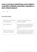 NAFA CAFS EXAM QUESTIONS AND CORRECT ANSWERS &lpar;VERIFIED ANSWERS&rpar; &vert; GRADED A&plus; &vert; NEW UPDATE 2026&sol;27