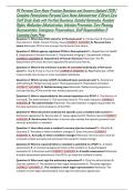 PA Personal Care Home Practice Questions and Answers Updated 2026 &vert; Complete Pennsylvania Personal Care Home Administrator & Direct Care Staff Study Guide with Verified Questions&comma; Detailed Rationales&comma; Resident Rights&comma; Medication Administration&comma; Infection 