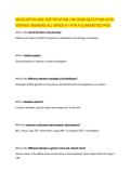 MEDICATION AIDE CERTIFICATION 148 EXAM QUESTIONS WITH VERIFIED ANSWERS ALL GRADE A&plus; FOR A GUARANTEED PASS