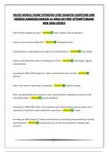 NCCCO MOBILE CRANE OPERATOR CORE EXAM&vert;90 QUESTIONS AND VERIFIED ANSWERS&vert;GRADED A&plus;&vert;PASS ON FIRST ATTEMPT&vert;BRAND NEW 2026 UPDATE