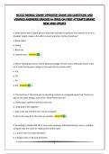NCCCO MOBILE CRANE OPERATOR CERTIFICATION EXAM BUNDLE &vert; QUESTIONS AND VERIFIED ANSWERS&vert;GRADED A &vert;PASS ON FIRST ATTEMPT&vert;BRAND NEW 2026 UPDATE