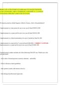 RDH LAW AND ETHICS &lpar;California&rpar; EXAM QUESTIONS&NewLine;AND ANSWERS &vert; 100&percnt; VERIFIED &vert; GRADED A&plus; &vert; LATEST&NewLine;UPDATED 2026&sol;2027 &lpar;SOLVED TO PASS&rpar;