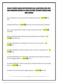 NCCCO TOWER CRANE CERTIFICATION&vert;150&plus; QUESTIONS AND VERIFIED ANSWERS&vert;GRADED A&plus;&vert;PASS ON FIRST ATTEMPT&vert;BRAND NEW 2026 UPDATE