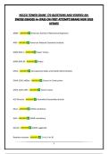 NCCCO TOWER CRANE &vert;70 QUESTIONS AND VERIFIED ANSWERS&vert;GRADED A&plus;&vert;PASS ON FIRST ATTEMPT&vert;BRAND NEW 2026 UPDATE