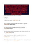 ARRT KETTERING LATEST 2026&sol;2027&NewLine;TEST BANK&vert; COMPLETE 200 REAL&NewLine;EXAM QUESTIONS AND CORRECT&NewLine;DETAILED ANSWERS &lpar;VERIFIED&NewLine;ANSWERS&rpar; ALREADY GRADED A&plus;&NewLine;&lpar;BRAND NEW&excl;&excl;&rpar;&plus;