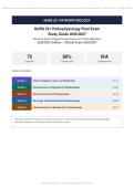 NURS 231 Pathophysiology Final Exam Actual Exam 2026&sol;2027 &ndash; Complete Exam-Style Questions &vert; Detailed Rationales &ndash; Pass Guaranteed &ndash; A&plus; Graded&NewLine;&NewLine;