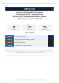 Google Cloud Professional Data Engineer Exam Actual Exam 2026&sol;2027 &ndash; Complete Exam-Style Questions &vert; Detailed Rationales &ndash; Pass Guaranteed &ndash; A&plus; Graded&NewLine;&NewLine;