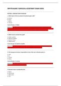 OPHTHALMIC SURGICAL ASSISTANT EXAM 2026 