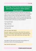 CEA Certification Study Guide & Practice Questions A&plus;&NewLine;