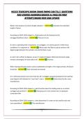 NCCCO TELESCOPIC BOOM CRANE SWING CAB &lpar;TLL&rpar; &vert; QUESTIONS AND VERIFIED ANSWERS&vert;GRADED A&plus;&vert;PASS ON FIRST ATTEMPT&vert;BRAND NEW 2026 UPDATE