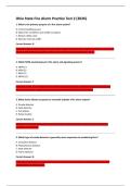 Ohio State Fire Alarm Practice Test 2 &lpar;2026&rpar; 