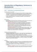 Summary Regulatory Sciences in Biomedicine &vert; KU Leuven &vert; 2025&sol;26