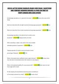 NCCCO LATTICE BOOM CRAWLER CRANE CORE EXAM &vert; QUESTIONS AND VERIFIED ANSWERS&vert;GRADED A&plus;&vert;PASS ON FIRST ATTEMPT&vert;BRAND NEW 2026 UPDATE