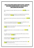 NCCCO LATTICE BOOM CRAWLER CRANE TEST PREP &vert; QUESTIONS AND VERIFIED ANSWERS&vert;GRADED A&plus;&vert;PASS ON FIRST ATTEMPT&vert;BRAND NEW 2026 UPDATE