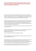 NHA&colon; Medical Assistant&lpar;CCMA&rpar; Certification Practice Test 2&period;0 A Exam Questions and Answers &lpar;Verified Answers&rpar; &vert;&vert;ACTUAL EXAM 2026 TEST&excl;&excl; Graded A&plus; &vert; 2025&vert;2026 EXAM UPDATE&NewLine;