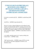 CUSECO EAR EXAM PREP 2026 ALL&NewLine;QUESTIONS AND CORRECT&NewLine;DETAILED ANSWERS ALREADY A&NewLine;GRADED WITH EXPERT&NewLine;FEEDBACK&vert;NEW AND REVISED&NewLine;