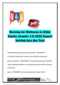 OLDER ADULTS EXAM COMPLETE PACKAGE DEAL