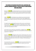 THE SCIENCE OF READING EXAM PREP&vert;150&plus; QUESTIONS AND VERIFIED ANSWERS&vert;GRADED A&plus;&vert;PASS ON FIRST ATTEMPT&vert;BRAND NEW 2026 UPDATE