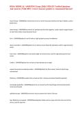 HOSA MEDICAL ASSISTING Exam &lpar;2026&rpar; UPDATE Verified Questions And Answers &vert; With 100&percnt; Correct Answers graded A&plus; Guaranteed Success&excl;&excl;&NewLine;