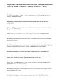 NASM Senior Fitness Specialist EXAM fully solved & updated &lpar;latest version verified for accuracy&rpar; &lpar;Questions &plus; Answers&rpar; Solved 100&percnt; Correct&excl;&NewLine;