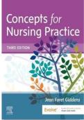 Test Bank Concepts for Nursing Practice 4th Edition Jean Foret Giddens A&plus;
