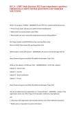 HCCA - CHPC Study Questions 2025 Exam comprehensive questions &vert; FREQUENTLY MOST TESTED QUESTIONS AND VERIFIED SOLUTIONS &commat; 2026&NewLine;