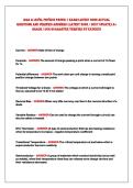 AQA A level Physics PAPer 1 exAm lAtest 2026 ActuAl&NewLine;Questions And veriFied Answers &lpar;lAtest 2026 &sol; 2027 uPdAte&rpar; A&plus;&NewLine;GrAde 100&percnt; GuArAntee veriFied by exPerts 