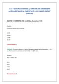 TEAS 7 MATh PrAcTicE ExAM &vert;&vert;&vert;quESTionS And AnSwErS wiTh&NewLine;rATionAlES&sol;grAdEd A&plus;&sol;2026 uPdATE&sol;100&percnt; corrEcT &sol;inSTAnT&NewLine;downloAd 